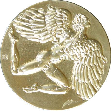 Ikarus Medaille Luft + Razumfahrt Silber